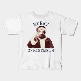 heisenberg merry christmeth Kids T-Shirt